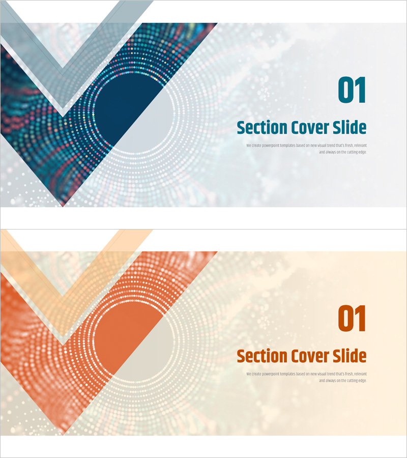 빅데이터 분석 템플릿 간지 01 – 인사이트를 전달하는 스타일