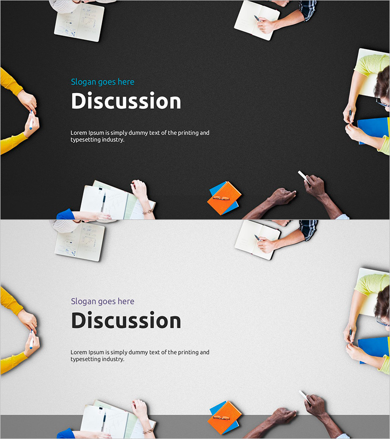 토의 템플릿 메인표지 – 효과적인 커뮤니케이션을 위한 시작