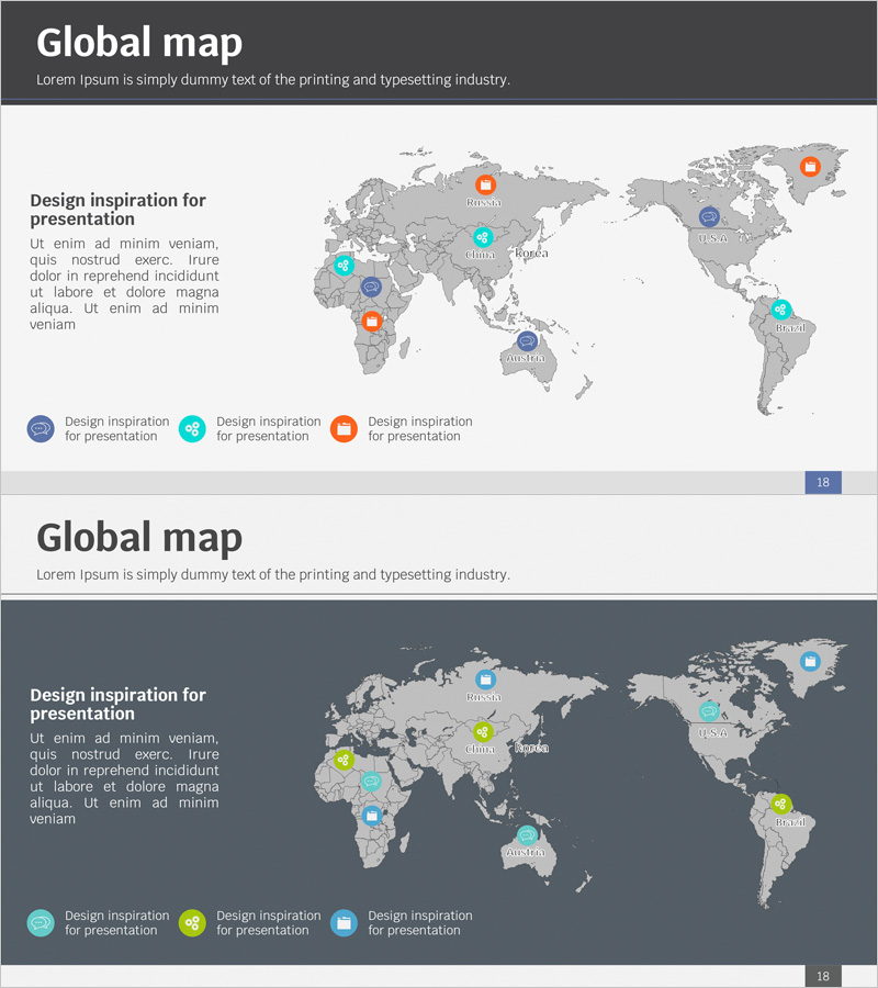 글로벌 네트워크 및 파트너사 세계지도 – 연결과 확장