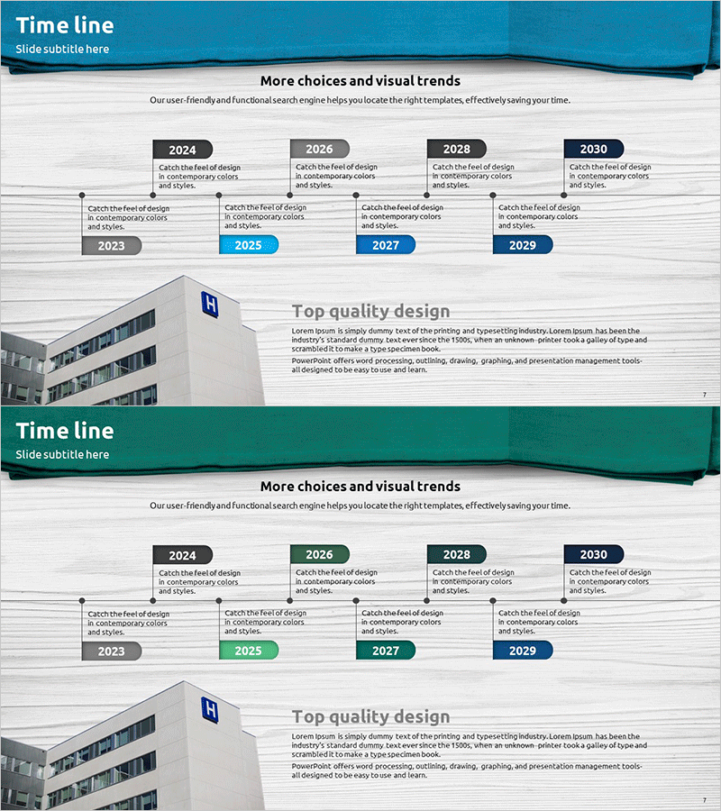 병원 연혁 다이어그램 – hospital history diagram