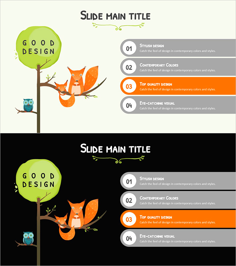 여우와 4가지 항목 – 효과적인 사업 추진 전략