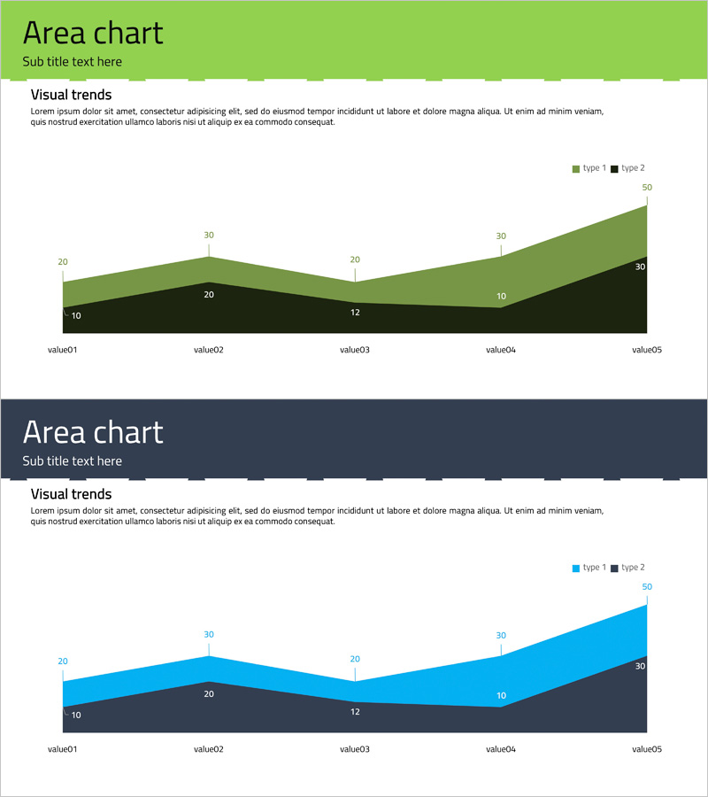 성과 및 전망 초록 남색 – 데이터 시각화를 통한 사업 추진 전략