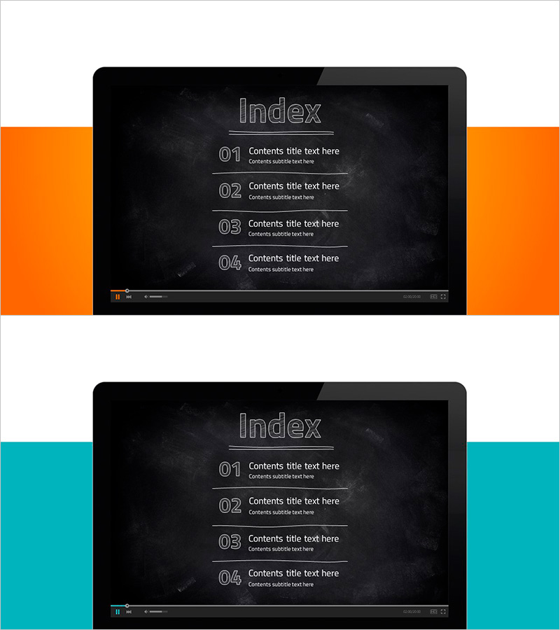 노트북 인터넷 강의 템플릿 목차 – 학습의 시작과 포부