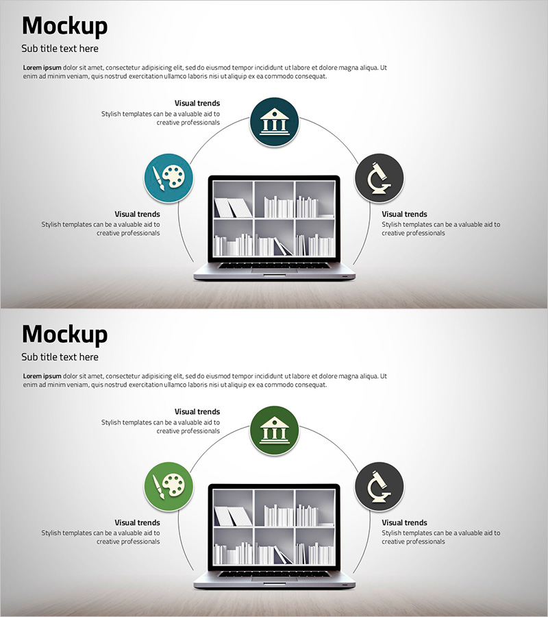 3가지 핵심 기능 다이어그램 – 사업 전략과 비전