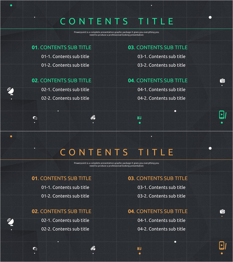 모바일 네트워크 프레젠테이션 목차 – 연결의 시작