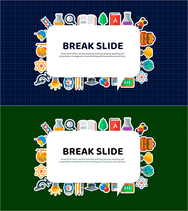 체크패턴 스쿨 템플릿 슬라이드