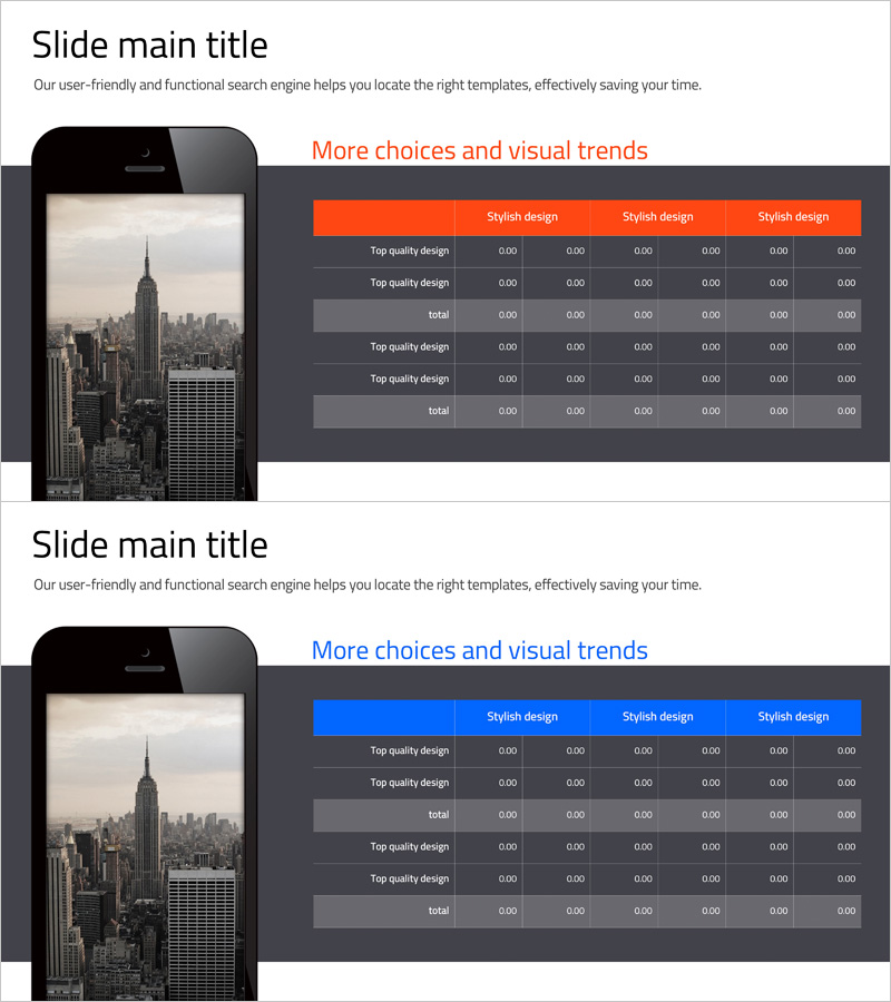 비즈니스 매출 및 수익표 – 손익계산서 시각화