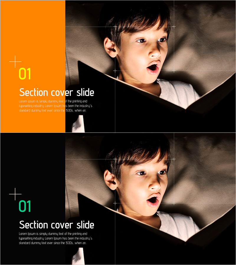 어린이 독서학습 템플릿 간지01