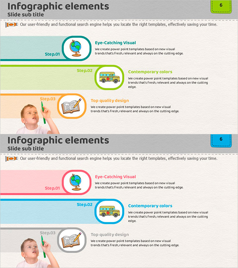 유아 콘텐츠 소개 일러스트 – 재미와 교육을 녹인 디자인