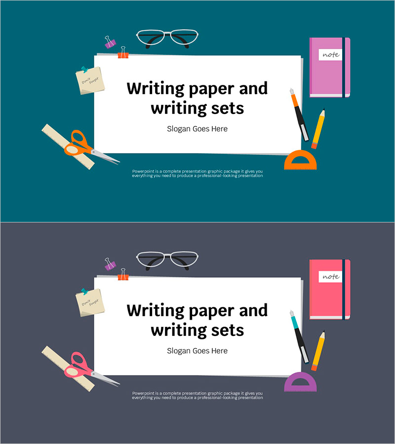 원고 템플릿 표지 – 창의적인 시작