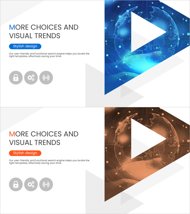 트라이앵글 네트워크 템플릿 인트로