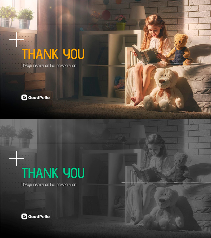 어린이 독서학습 템플릿 엔딩 슬라이드