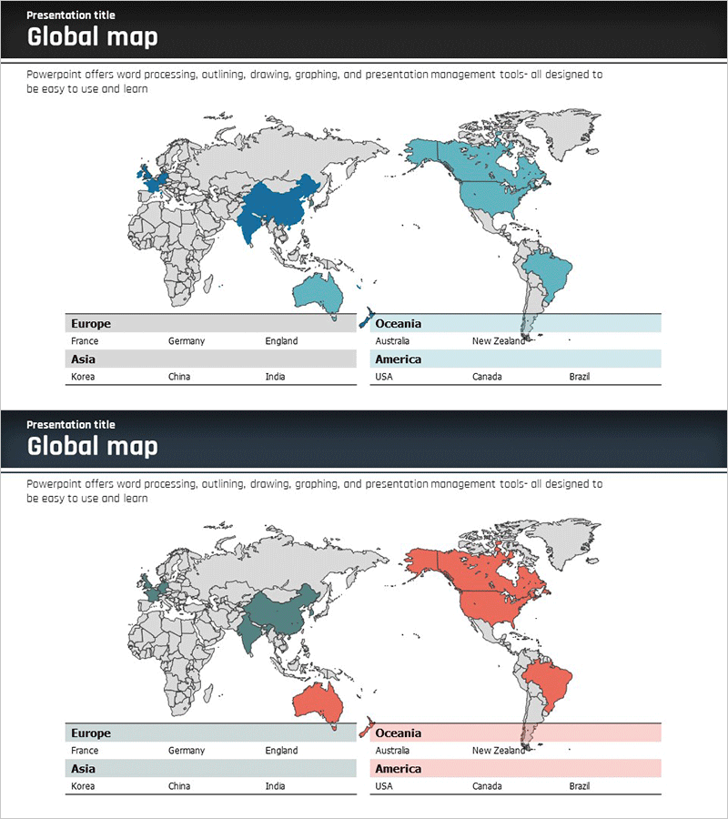 글로벌 비즈니스 파트너 지도 – 글로벌 네트워크와 협업