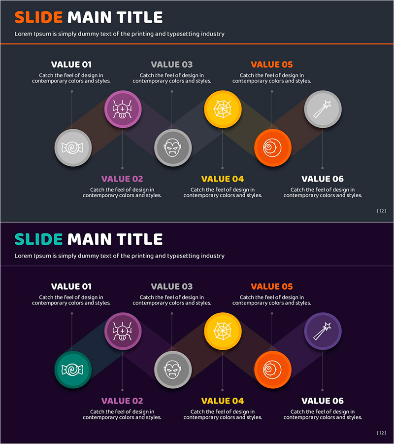 할로윈 연결 다이어그램 – 효과적인 사업 추진 전략