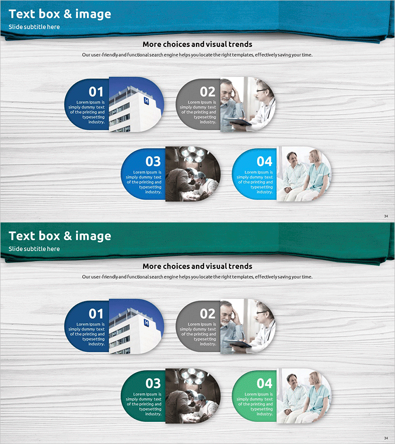 의료 프로그램 소개 다이어그램 – 서비스의 이해