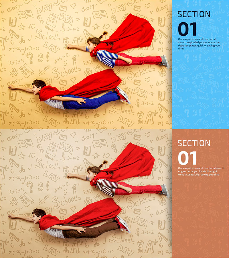 슈퍼맨 주니어 간지01 – 창의적 학습을 위한 슬라이드