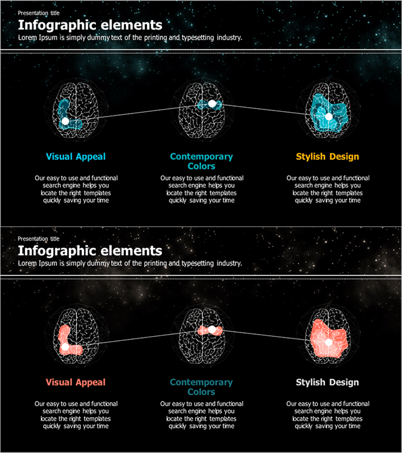 은하 테마 뇌구조 설명 다이어그램