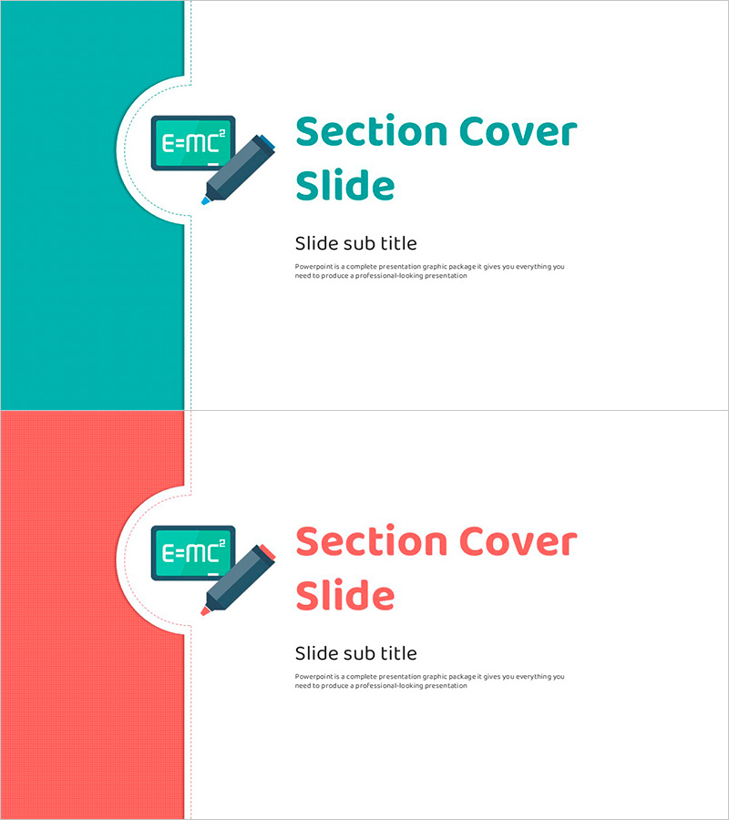 사고력 템플릿 간지01 – 섹션 커버 슬라이드