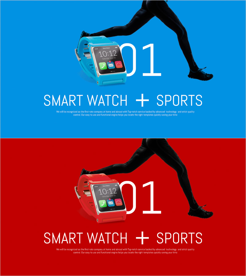 스마트워치와 스포츠의 조화 – 에너지를 담은 디자인