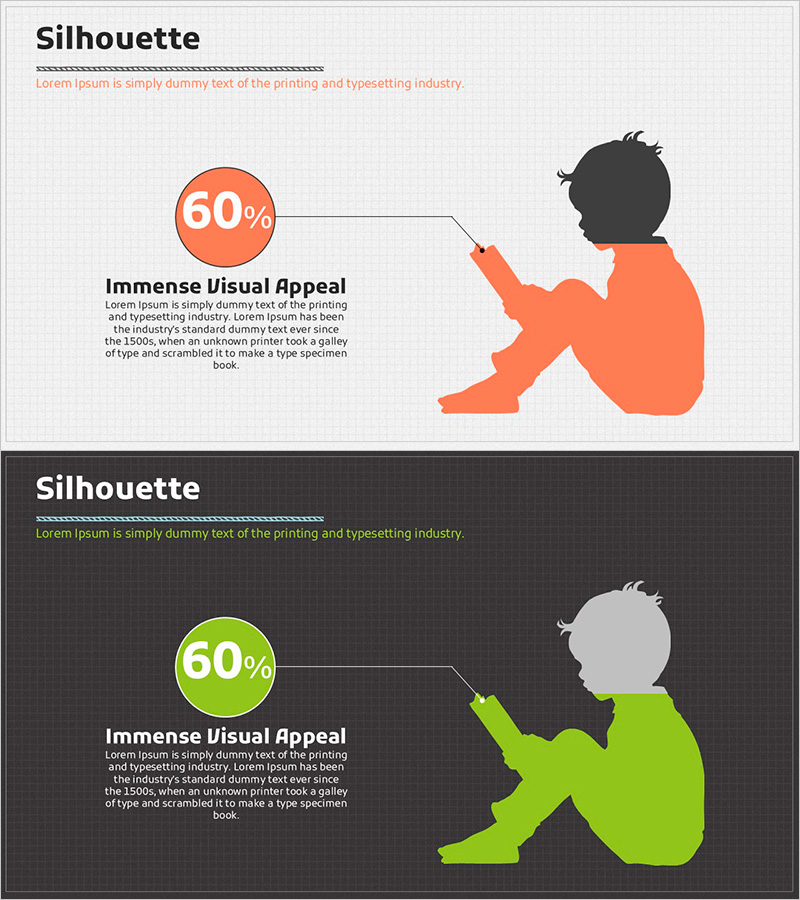 아이 실루엣 수치 – 비주얼로 보는 고객 분석