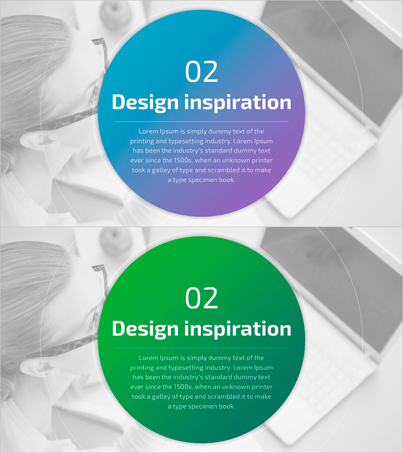 협업 성공 슬라이드 – 학술 및 기술 템플릿