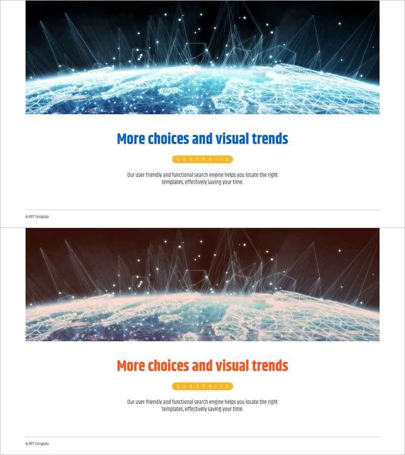 인공지능 로봇 AI 템플릿 인트로 – 혁신적인 시작