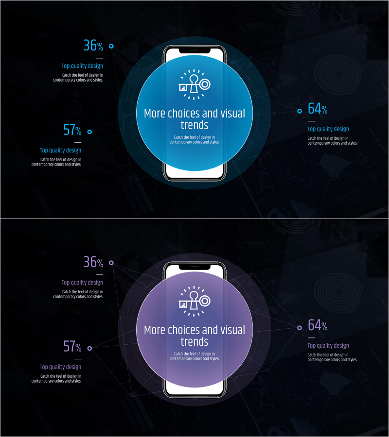 금융서비스 시스템 현황 슬라이드 – 데이터와 인사이트 제공