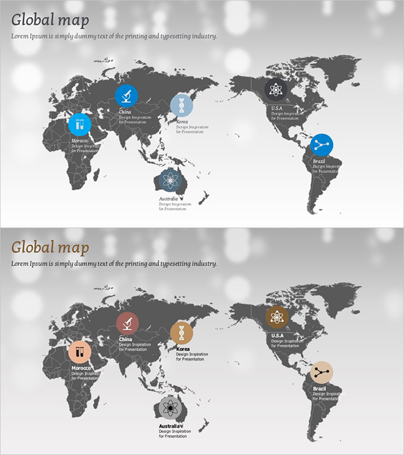 글로벌 과학 연구 네트워크 슬라이드