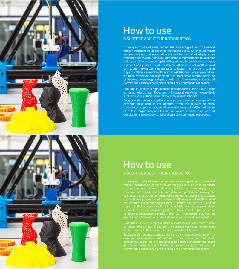 3D 프린팅 사용방법 설명 - 직관적이고 시각적인 안내