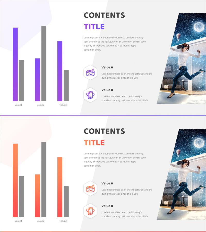 VR 시장 분석 막대그래프