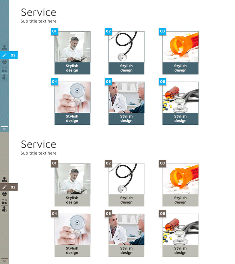 메디컬 프로그램 소개 슬라이드 – 전문가와의 신뢰 구축