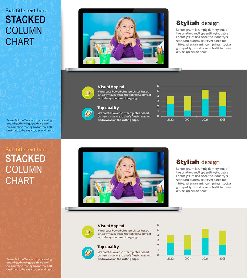 노트북 목업과 세분형 그래프로 시장 분석하기 – 고객 이해 증진