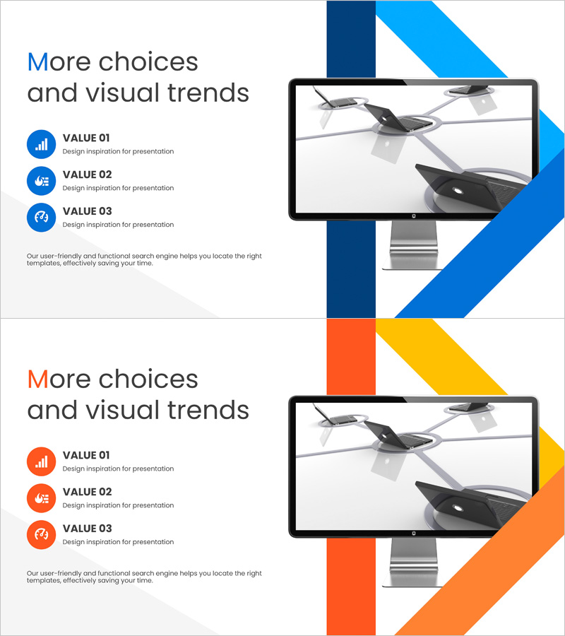 소셜 네트워크 구성 요소 소개 슬라이드