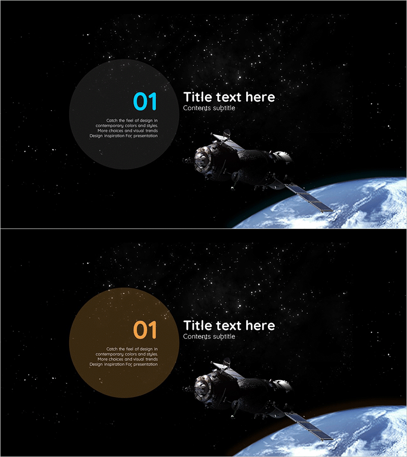 우주 탐사를 위한 와이드 템플릿 간지 – 혁신과 탐험