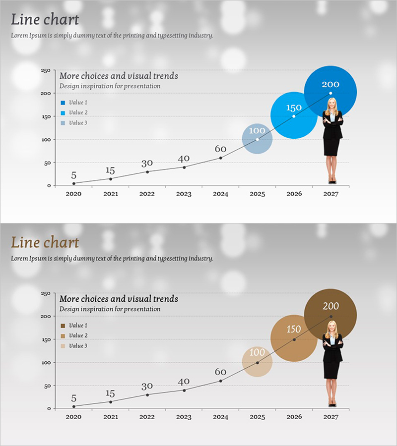 예상 매출 수익 그래프 – 사업 성과를 시각화하다