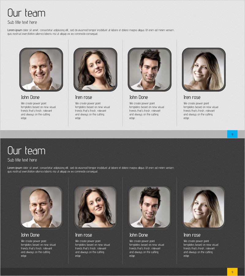 제품 개발팀 소개 – 인력과 비전의 클러스터 다이어그램