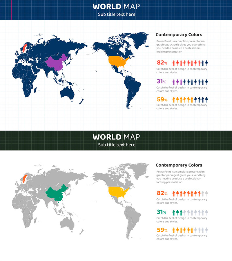체크패턴 템플릿 나라분석 – 글로벌 시장 분석