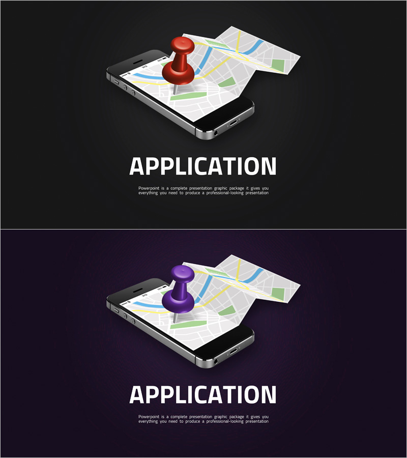 네비게이션 앱 프레젠테이션 표지