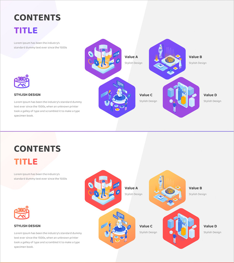 VR 서비스 영역 일러스트 다이어그램 – 미래의 서비스 비전