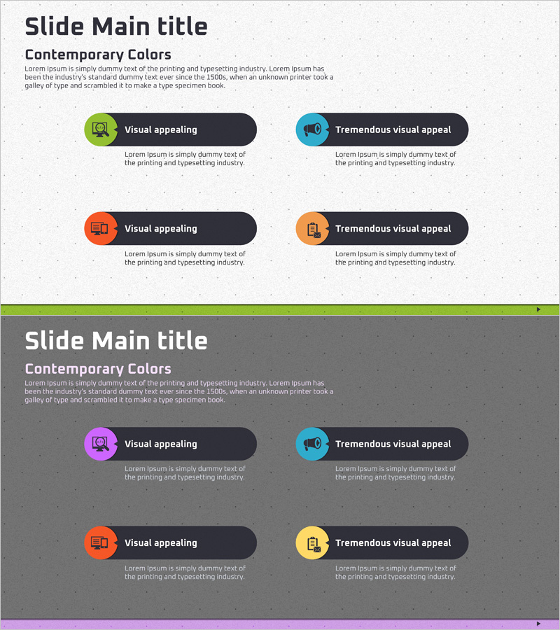 비즈니스 분야를 시각화하는 클러스터 다이어그램