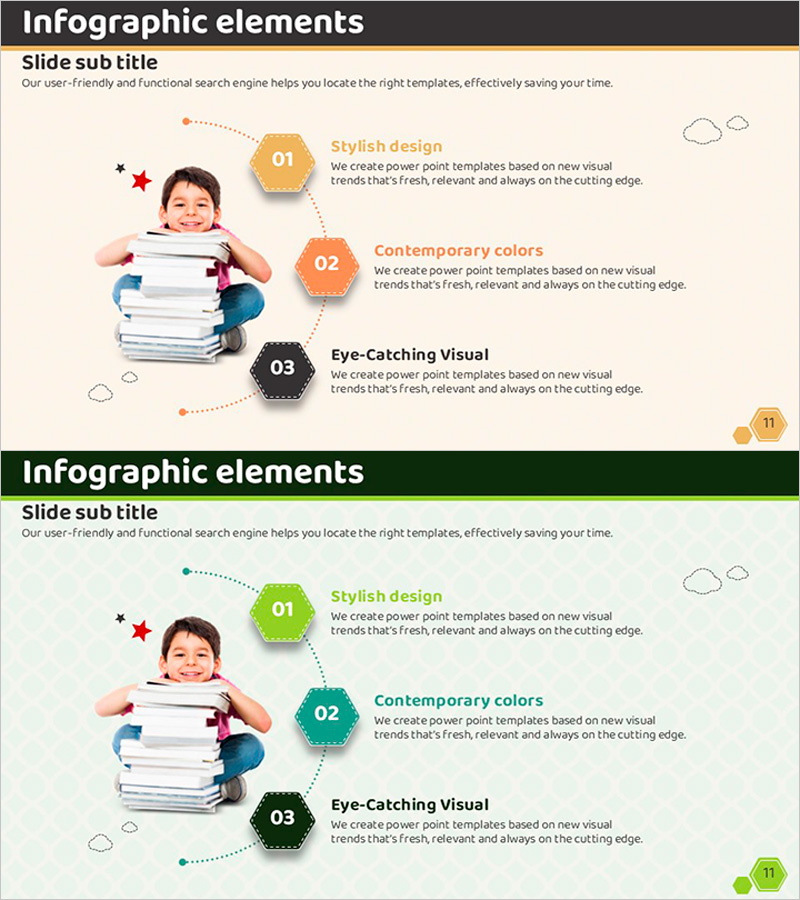 교육 3Step 다이어그램 – 효과적인 프로그램 소개