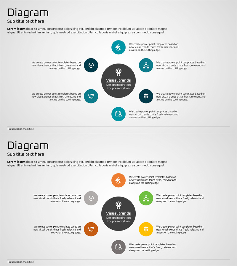 핵심 역량 및 사업 소개 프레젠테이션 슬라이드 – 사업 비전 및 전략 명확화