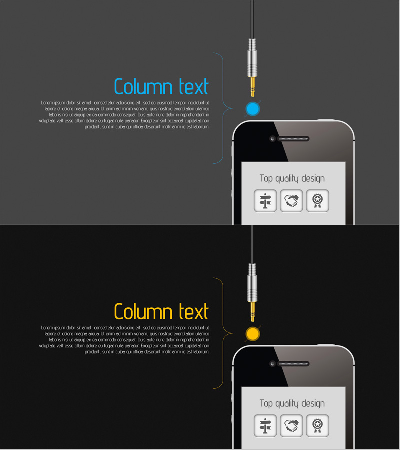 음향 서비스 개요 PPT 슬라이드 - 현대적 디자인