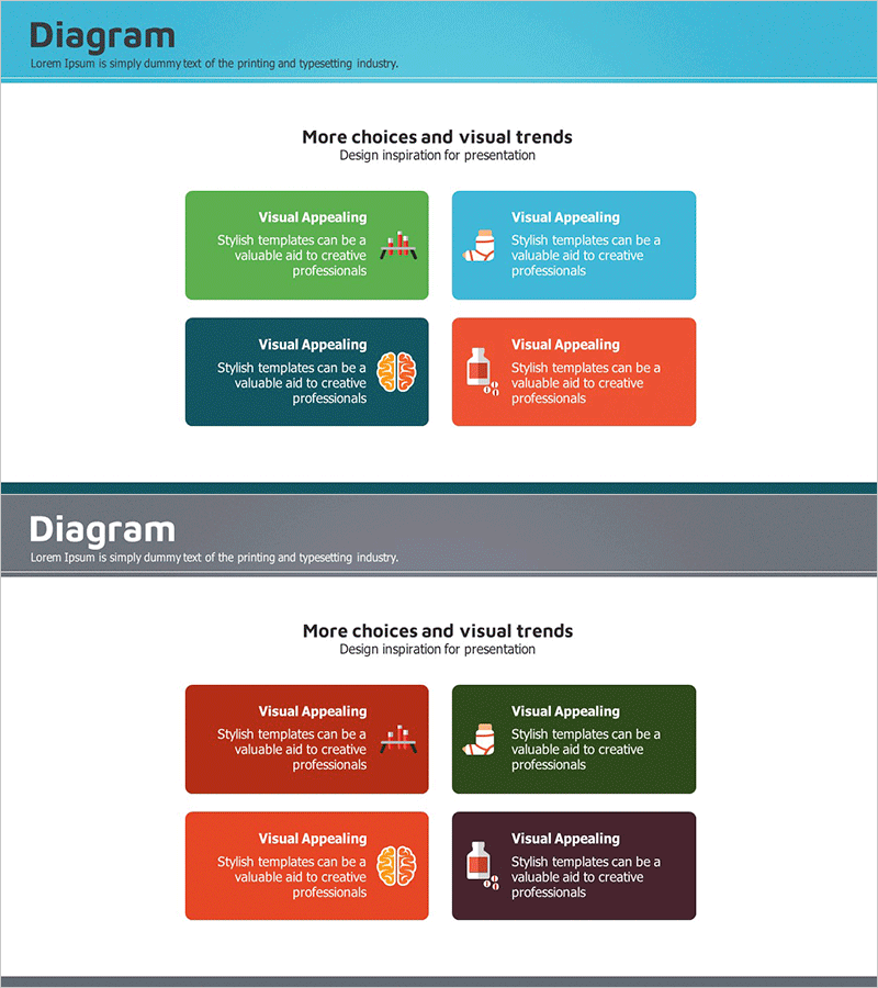 의료 분야 일러스트 폐쇄 다이어그램 – 시각적 이해를 돕는 슬라이드