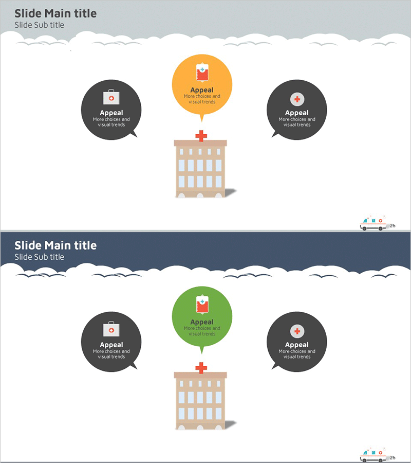 의료 계열 비즈니스 다이어그램 – 효과적인 실행 계획