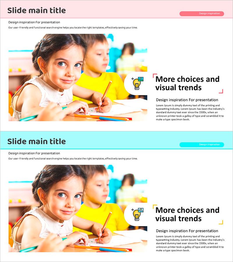 학구열 메시지 슬라이드 – 교육의 열정을 담다