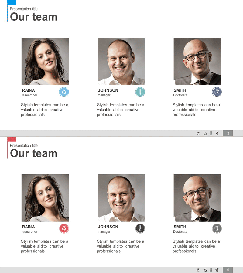 맨파워 & 주요 고객 소개 슬라이드 – 팀 및 성과