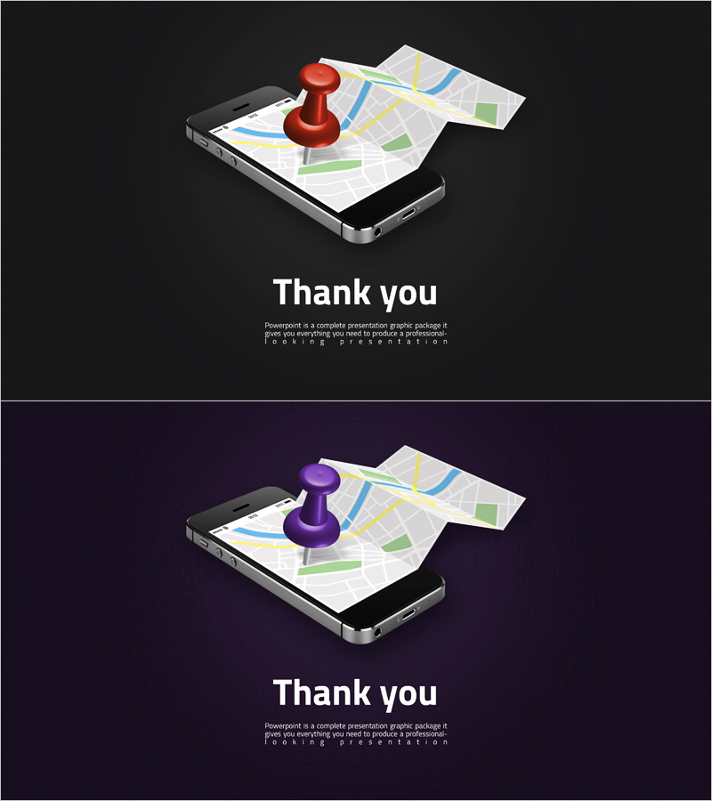 네비게이션 앱 프레젠테이션 엔딩표지