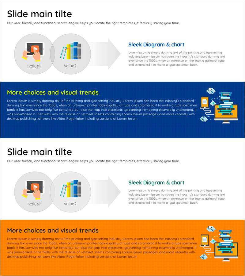 효율적인 온라인 학습전략을 제시하는 다이어그램