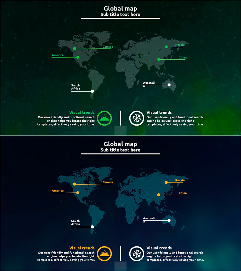 오로라 캠핑사업 글로벌 맵 분석